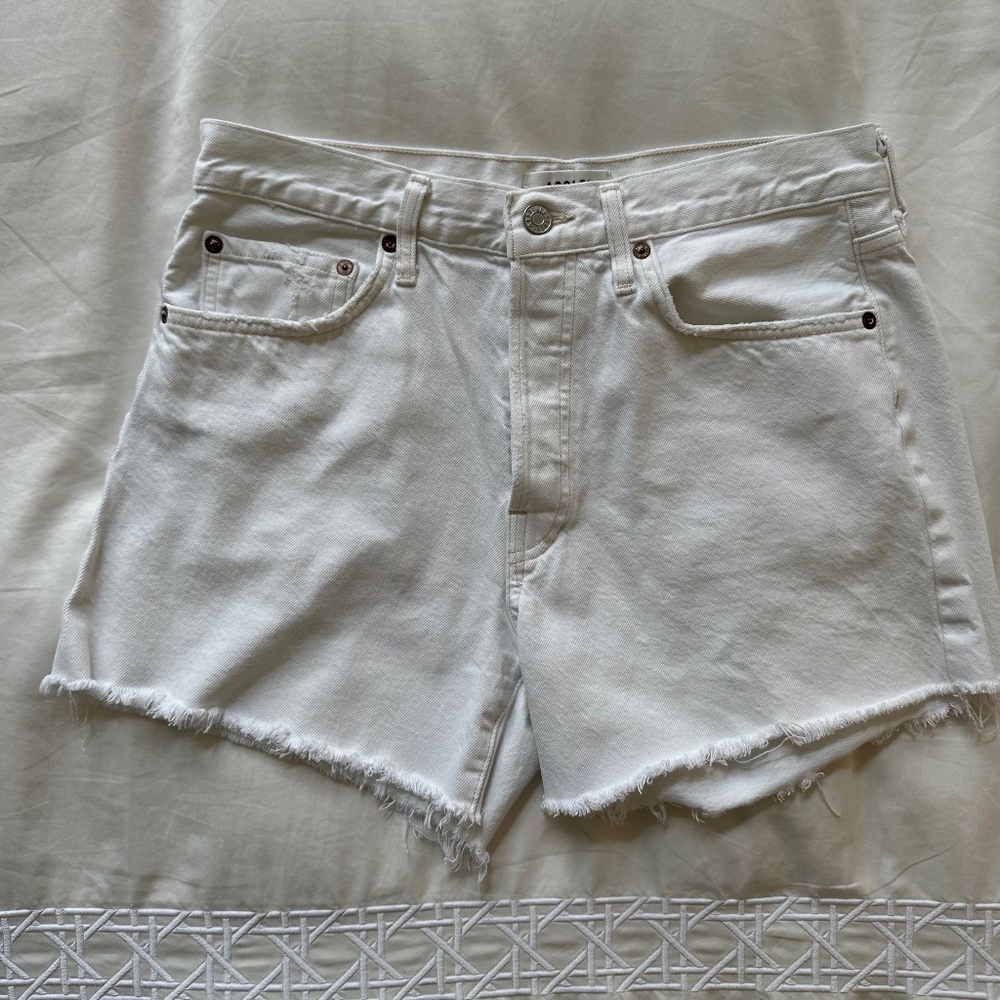 Agolde Parker Long White